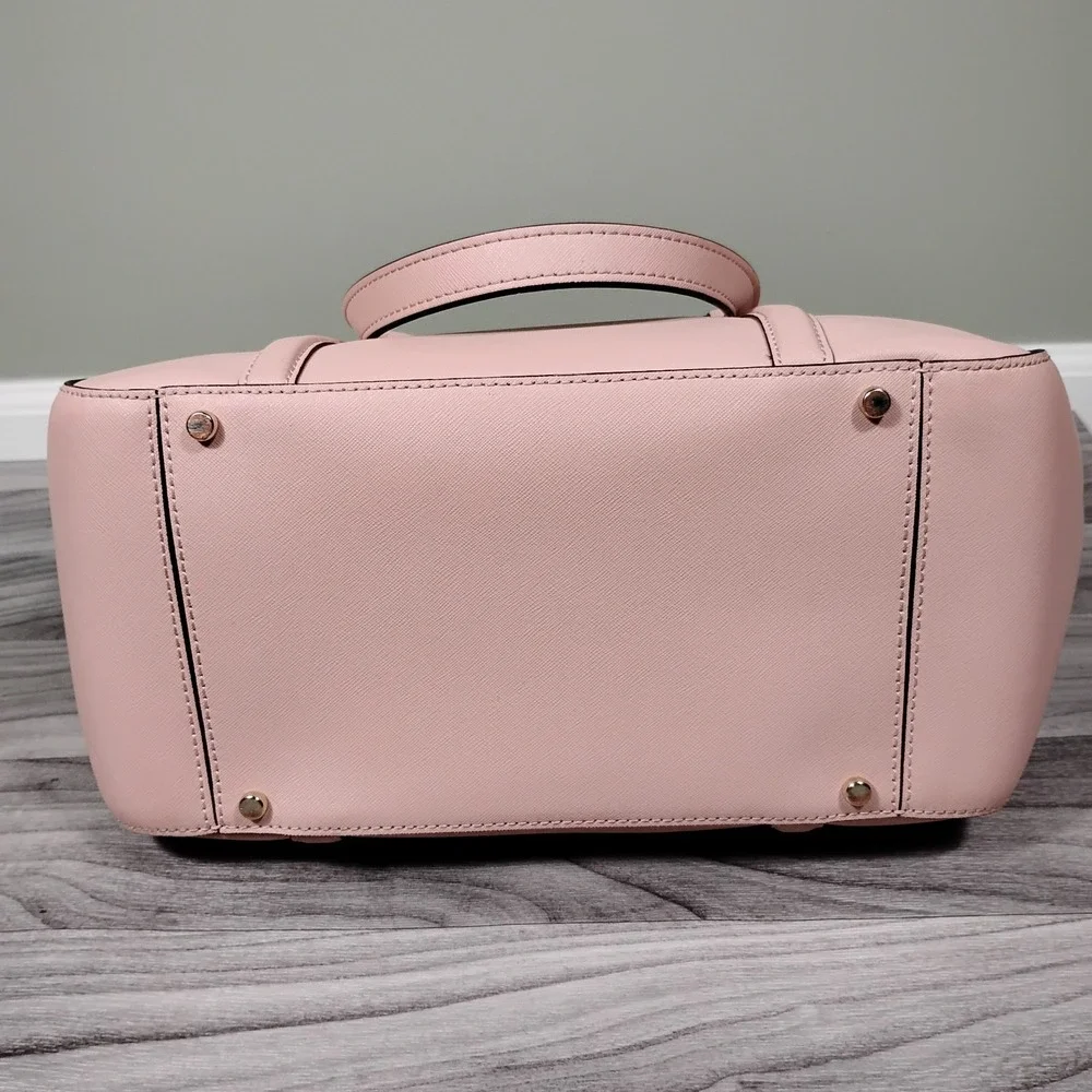 Authentic‎ Kate Spade Newbury Lane Briar Light Pink Saffiano Leather Tote Bag